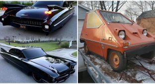 Unusual vehicle concepts that engineers have ever developed (15 photos)