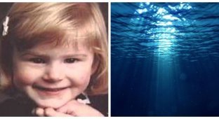 Aquagel - a miracle baby who lived under water for more than an hour (5 photos)