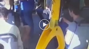 In Krasnodar, a tram driver was sprayed in the face with a gas spray