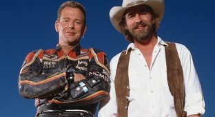Interesting facts about the film "Harley Davidson and the Marlboro Man" (10 photos)