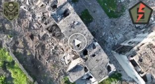 Операторы дронов из 5-й бригады уничтожают передовую точку обзора орков