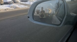 Необычный транспорт на нашей дороге (3 фото)