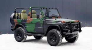 G-Class with a 6.2-liter engine valued at $240,000 (48 photos)