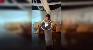 A bride lit up her wedding by dancing to Michael Jackson