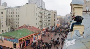 Парад в Москве на День Святого Патрика (18 фото)