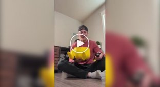 A security system in the shape of Pikachu