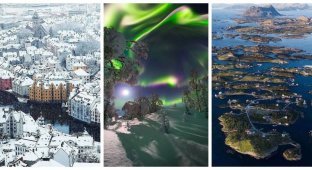 30 фотографий из Норвегии, доказывающих ее уникальность (31 фото)