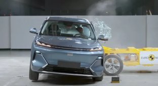 Безопасность трёх кроссоверов Geely, Exlantix и Chery проверили по европейской методике Euro NCAP (7 фото)