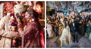 Невеста из Индии потратила 2 миллиона долларов на свадьбу в США (15 фото)