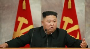 Журналисты заметили на голове Ким Чен Ына лейкопластырь и испугались за его здоровье (5 фото)