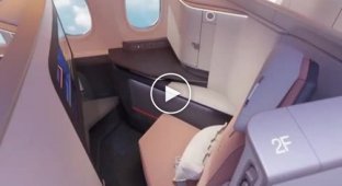 Новый бизнес-класс в самолетах в Дубае