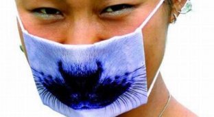 Позитивные японские маски (9 фото)