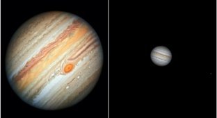 Юпитер приблизится к Земле на минимальное за 59 лет расстояние (4 фото)