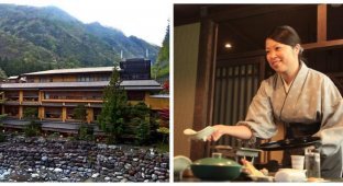 Найстаріший готель Японії та світу: вік давно перевалив за 1000 років, а він все ще працює (7 фото)