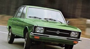 Volkswagen K70: the brand's first front-wheel drive car with a water-cooled engine (8 photos + 2 videos)