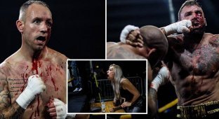 Кровавый спорт: подпольные боксерские бои в Великобритании (24 фото)