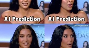 The neural network showed what the Kardashian family would look like without plastic surgery (5 photos)