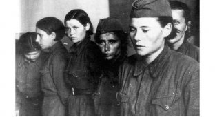 Stories of women who visited the front of the Great Patriotic War (7 photos)