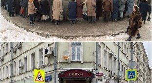 Подборка фотографий Москвы из серии "было/стало" (10 фото)