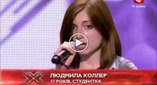 X-Factor Украина. Юля из Одессы