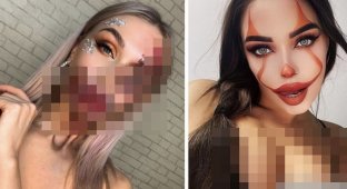Scary beautiful: girls who are ready for a Halloween party (16 photos)
