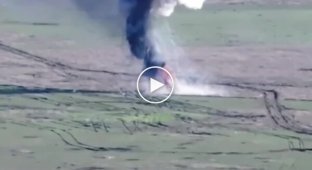 Russian infantry fighting vehicle attack