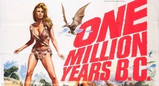 13 facts about the film “One Million Years BC” (5 photos + 1 video)