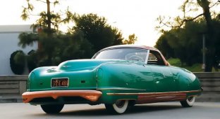 «Автомобиль будущего»: концепт Chrysler Thunderbolt 1940 года выпуска (12 фото)
