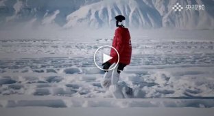 Китайский робот прошел более 130 тысяч шагов при температуре -47,5 градусов