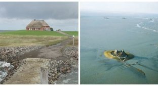 Острова-призраки Ваттового моря (14 фото)