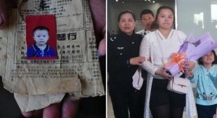 24 года китаец искал свою потерянную дочь и таки нашел (9 фото)