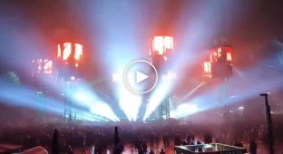 Молния на концерте Metallica порадовала поклонников