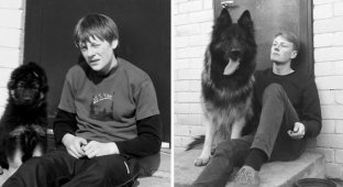 До и после: фотографии собак и хозяев (30 фото)