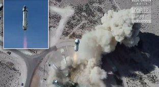 Джеффу Безосу до открытия космического бизнеса осталось одно испытание (8 фото + 1 видео)
