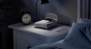 IKEA unveiled mini-beds for customers' smartphones (2 photos + 1 video)