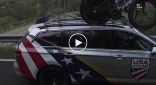 Обидный фейл американской велогонщицы на чемпионате мира по велоспорту