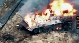 Ukrainian Armed Forces soldiers effectively destroy enemy infantry fighting vehicles