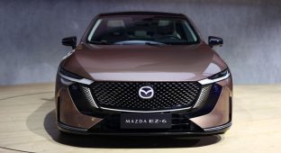 The new generation Mazda6 will be electric (22 photos)
