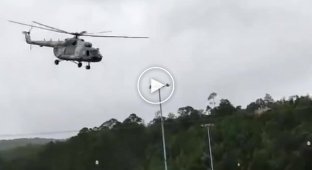 Вертолет Ми-17 разбился в Мексике