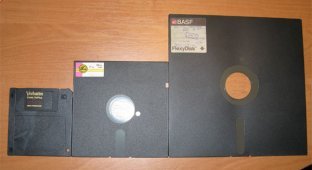 Remembering old floppy disks (7 photos)