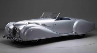 Delahaye Figoni et Falaschi Narval Cabriolet 1947: неординарный, эстравагантный, изящный (15 фото + 1 видео)