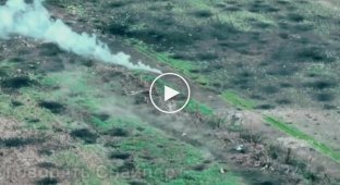 Атака позиций орков бойцами 24-й ОШБ «Айдар» с уничтожением танка, пытавшегося убить украинскую штурмовую группу