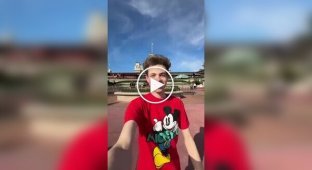 Попытка парня попасть в Диснейленд по билету, которому 46 лет