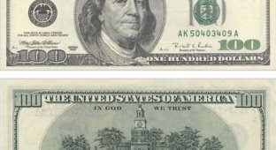 How the $100 bill has changed over the years (15 photos)