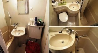 To cram the unpushable: how the Japanese live in apartments of 6 square meters (7 photos)