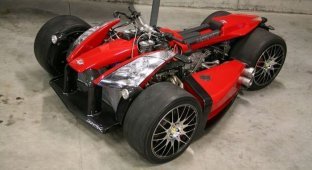 Wazuma V8F с двигателем от Ferrari продают за 200 тыс. Евро (11 фото + видео)