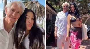 Мне 25, моему избраннику 76. Мы счастливы вместе, несмотря на разницу в 51 год (7 фото + 1 видео)