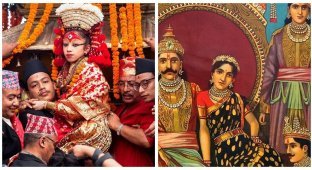Жительница Индии была замужем за четырьмя мужчинами одновременно (2 фото)