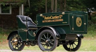 Auto-Carrier Delivery Van — коммерческий автомобиль начала XX века (15 фото + 1 видео)