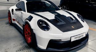 In Ukraine there is a famous buyer for the most extreme sports car Porsche 911 (photo)